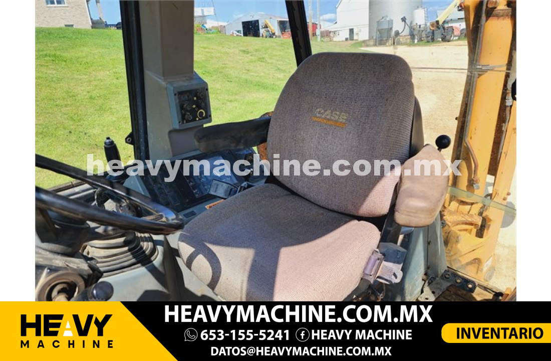Maquinaria Pesada Retroexcavadora 2001 Case 580 Super L